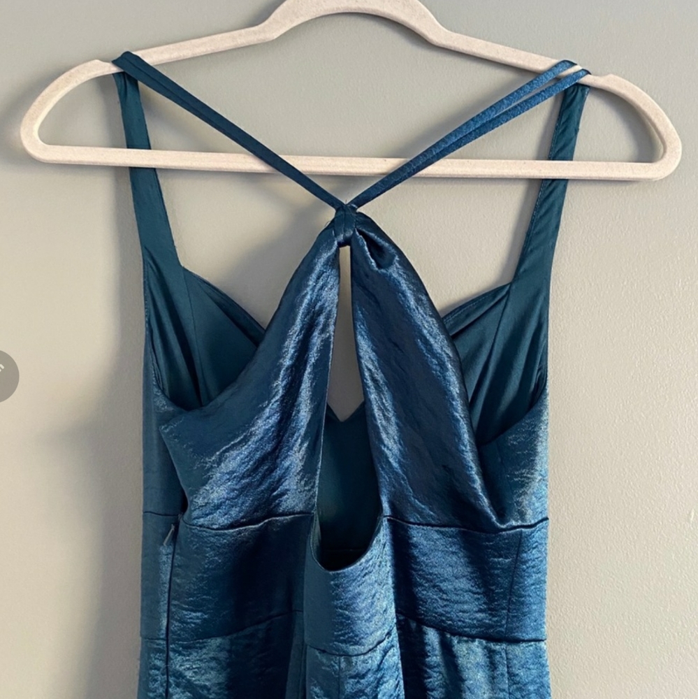 🎉HP 9/27🎊 Free People Emerald Bell Bottom Jumpsuit - 4 -**1 Left!!*** - Picture 9 of 16